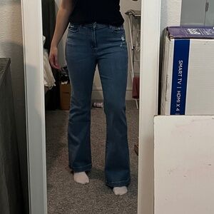 Size 12/31 High Rise Flare Jeans